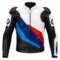 Front view of Alpino GP Teck BMW leather racing jacket
