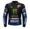 Front view of Fabio Quartararo Yamaha MotoGP Leather Racing Jacket 2026