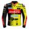Front view of Franco Morbidelli VR46 Ducati MotoGP leather jacket