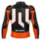 Back view of Jack Miller KTM racing leather jacket
